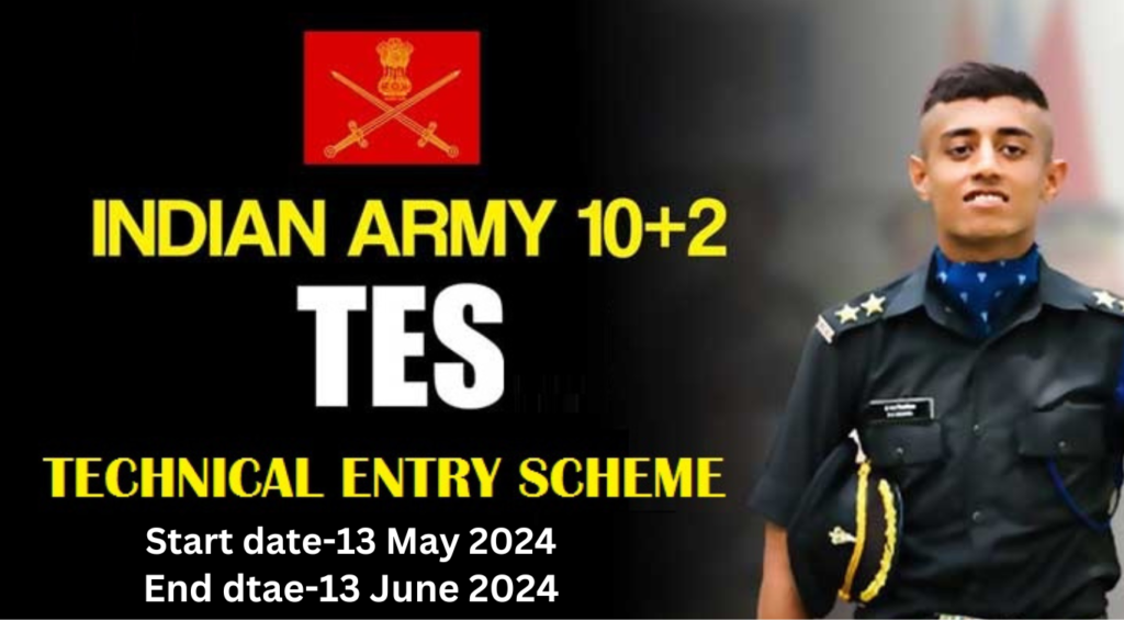 Indian Army 10+2 TES 52 Online Form 2024